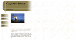 Desktop Screenshot of corporatehotels.com